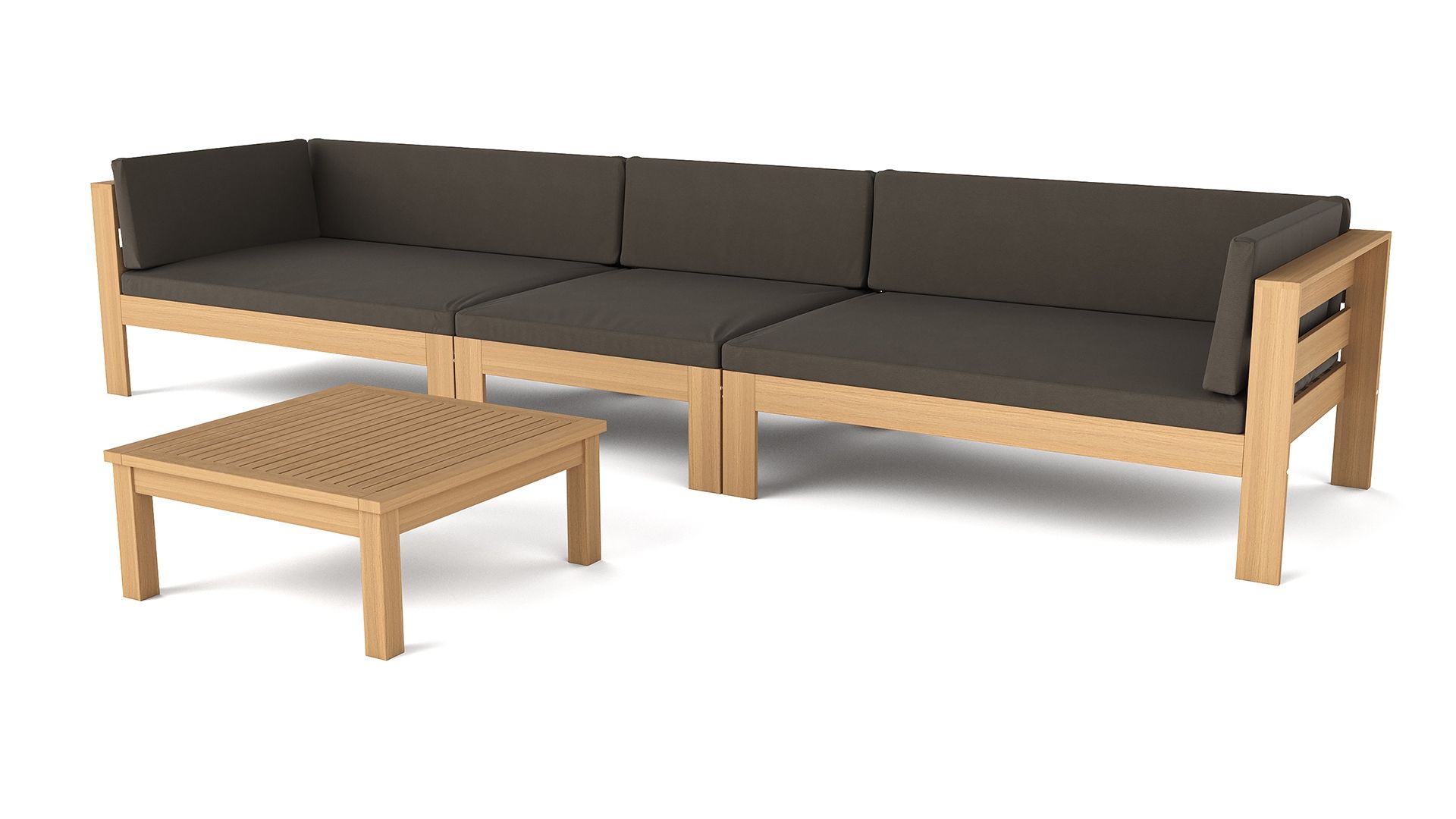 Jetzt Holz Lounge Set Maiko kaufen | artelia24.pl